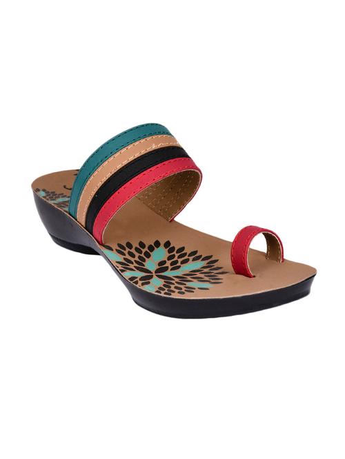 multi one toe sandal - 15330300 - Very Small Image - 1