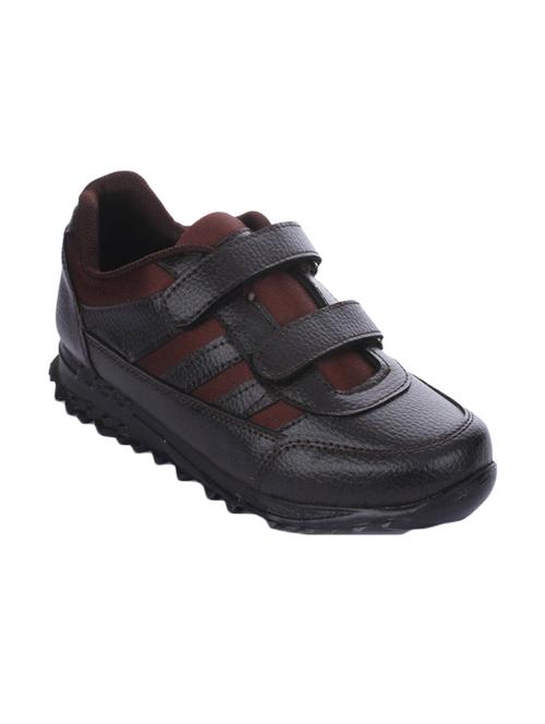 brown leatherette sports shoe - 15330897 - Very Small Image - 1