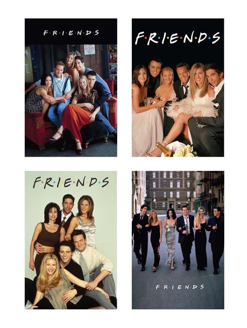 friends poster set of 4 - 15331624 - Very Small Image - 1