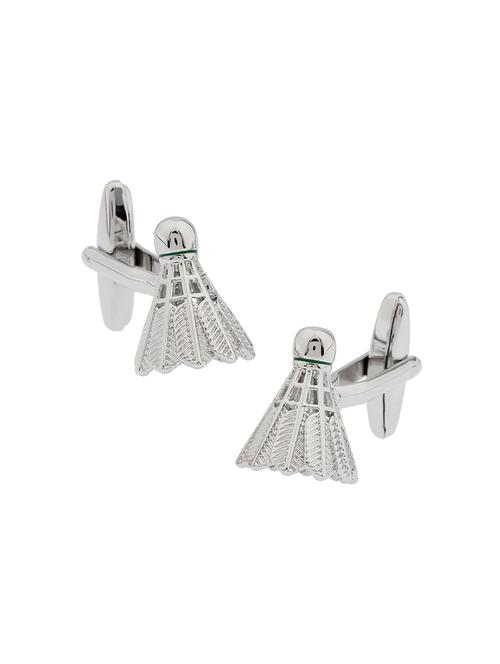 silver metal cufflink - 15332024 - Very Small Image - 1