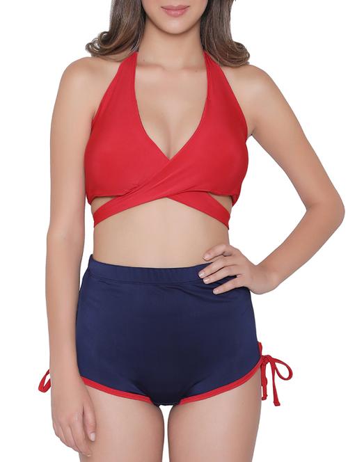 two piece halter neck swimsuit - 15332934 - Very Small Image - 1