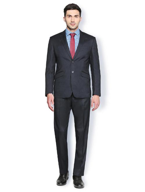 navy blue terry rayon suit - 15333561 - Very Small Image - 1