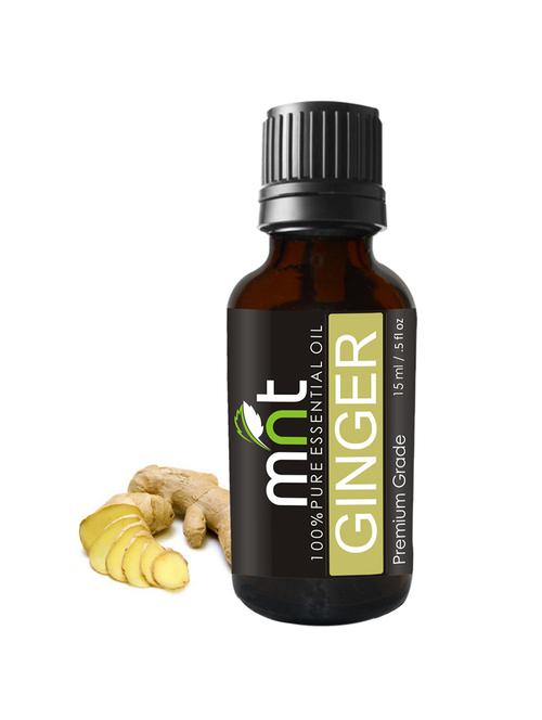 mnt ginger essential oil (15ml) 100% pure natural & undiluted therapeutic grade for all skin types - 15336383 - Very Small Image - 1
