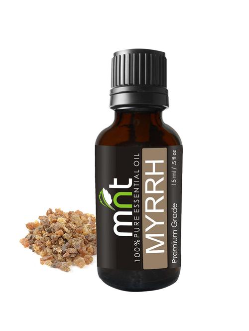 mnt myrrh essential oil (15ml) 100% pure natural & undiluted therapeutic grade & aromatherapy for skin care & hair care - 15336431 - Very Small Image - 1