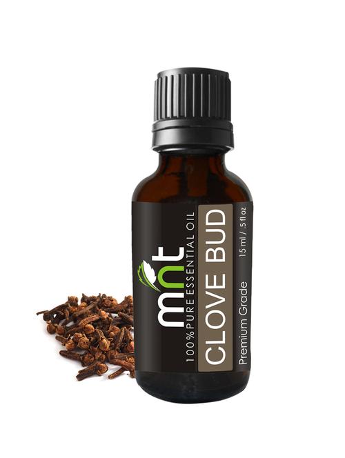 mnt clove bud essential oil (15ml) 100% pure natural & undiluted ,therapeutic grade for teeth,hair and skin - 15336434 - Very Small Image - 1