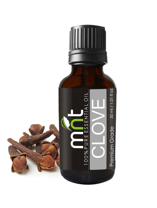 mnt clove essential oil (30ml) pure natural aromatherapy & therapeutic grade oil for teeth, hair, skin - 15336461 - Very Small Image - 1
