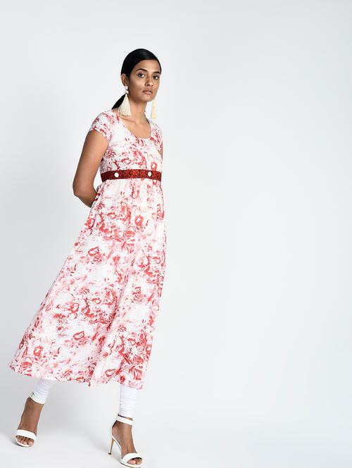 flared printed kurta - 15337905 - Very Small Image - 1
