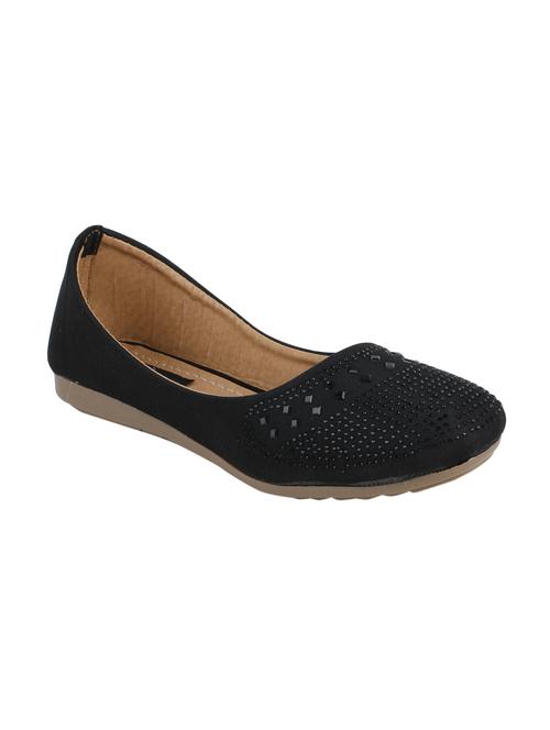 black fabric slip on ballerina - 15340391 - Very Small Image - 1