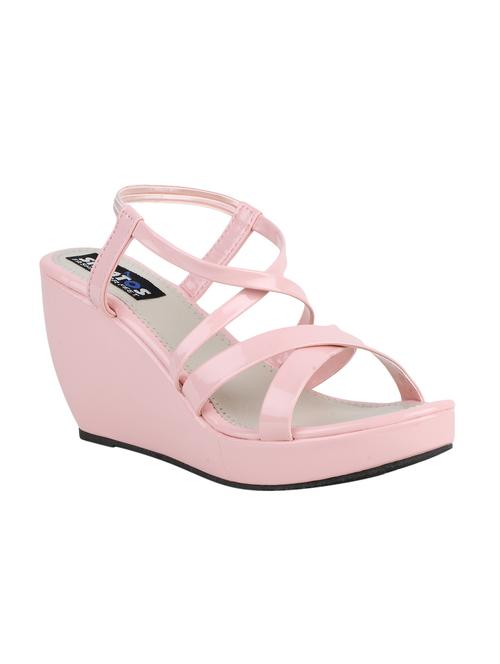 pink back strap wedges - 15340593 - Very Small Image - 1