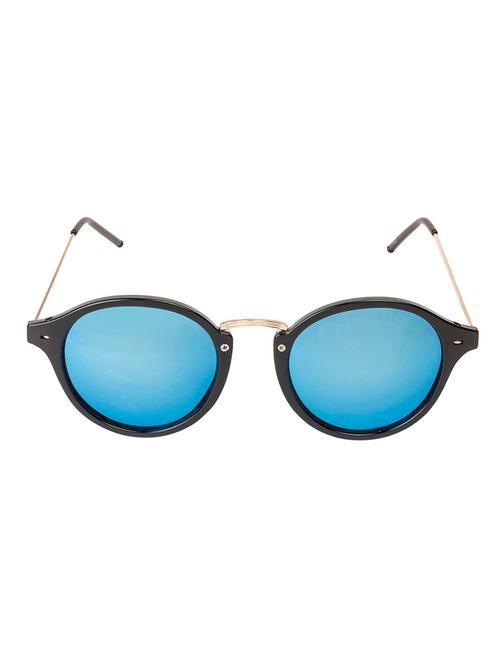 arzonai magneto oval shape black-blue uv protection sunglasses for men & women [ma-046-s3 ] - 15340872 - Very Small Image - 1