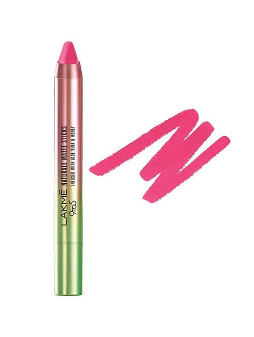 lakme 9 to 5 naturale matte sticks lipstick  (blush site) - 15341281 - Very Small Image - 1