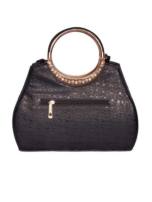 black leatherette (pu) handbag - 15343527 - Very Small Image - 1