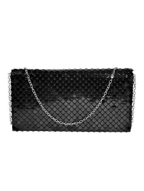 black leatherette (pu) regular clutch - 15343578 - Very Small Image - 1