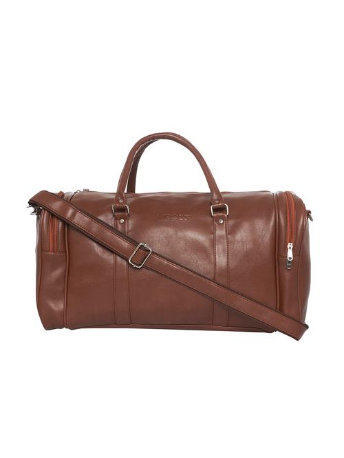 multi colored leatherette (pu) dufflebag - 15345580 - Very Small Image - 1