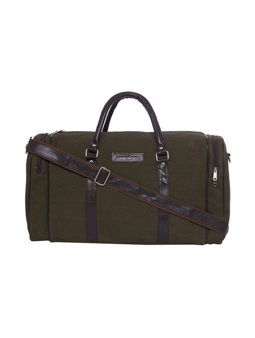green leatherette (pu) dufflebag - 15345584 - Very Small Image - 1