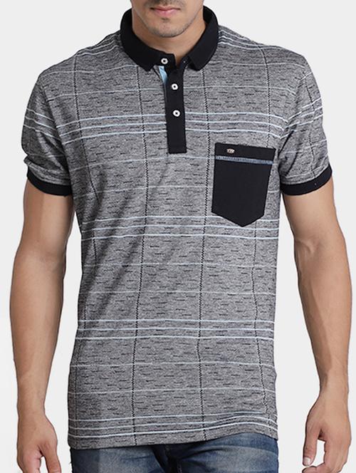 grey cotton pocket t-shirt - 15347961 - Very Small Image - 1