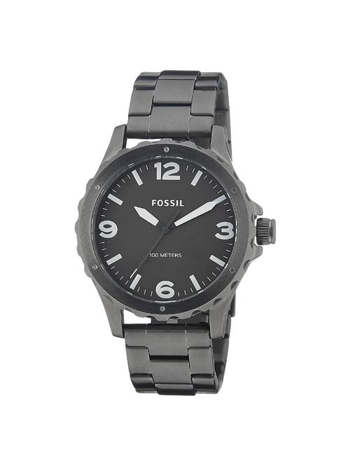 fossil analog black dial mens watch - jr1457 - 15348114 - Very Small Image - 1