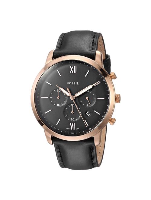 fossil analog black dial mens watch-fs5381 - 15348304 - Very Small Image - 1