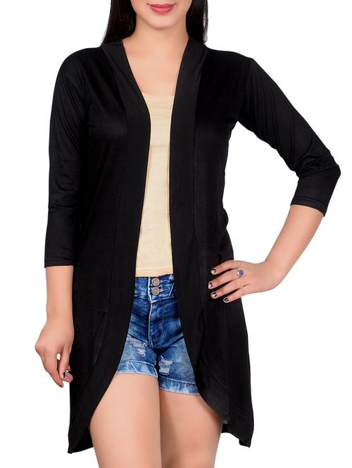 round edged solid shrug - 15348914 - Very Small Image - 1