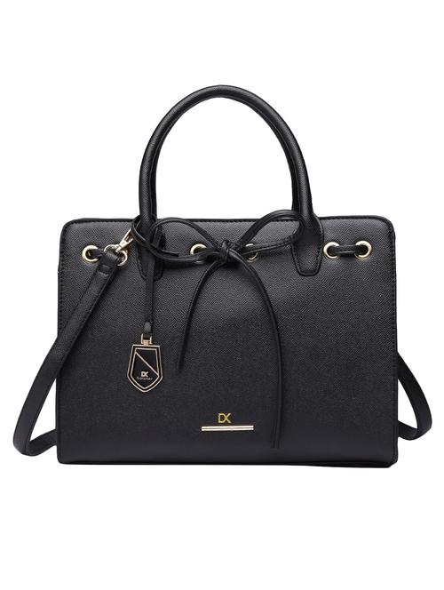 black leatherette (pu) handbag - 15350448 - Very Small Image - 1