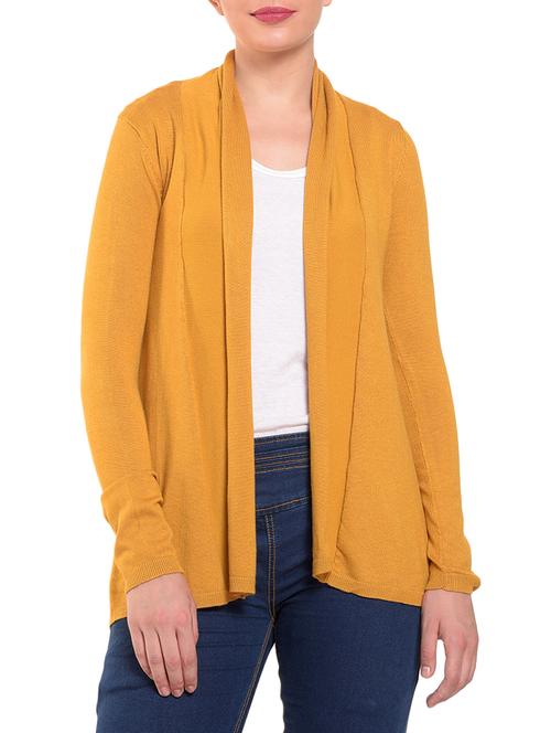 solid knitted shrug - 15350645 - Very Small Image - 1