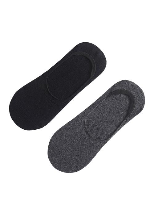 men pack of 2 solid no show sock - 15353919 - Very Small Image - 1