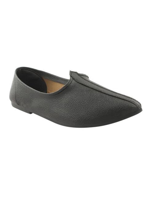 black leatherette slip on juti - 15354047 - Very Small Image - 1