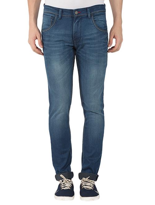 blue denim washed jeans - 15354739 - Very Small Image - 1