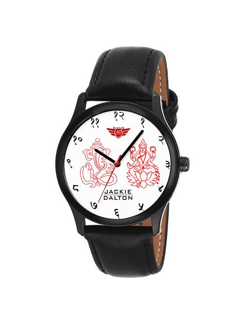 jackie dalton leather strap analog watch-jd025m - 15360477 - Very Small Image - 1