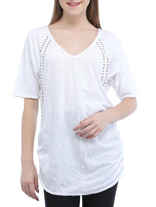 embellished gathered detail top - 15360795 - Very Small Image - 1