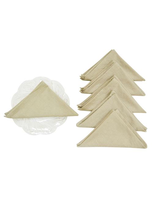 plain table napkin set of 6 pcs - 15363121 - Very Small Image - 1