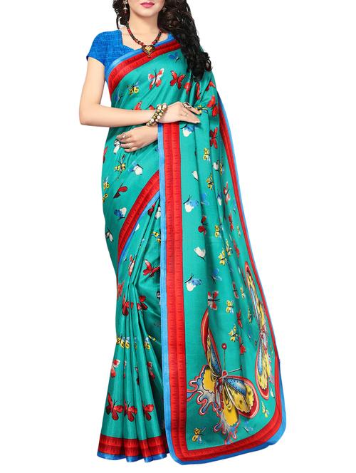 conversational printed saree - 15365983 - Very Small Image - 1