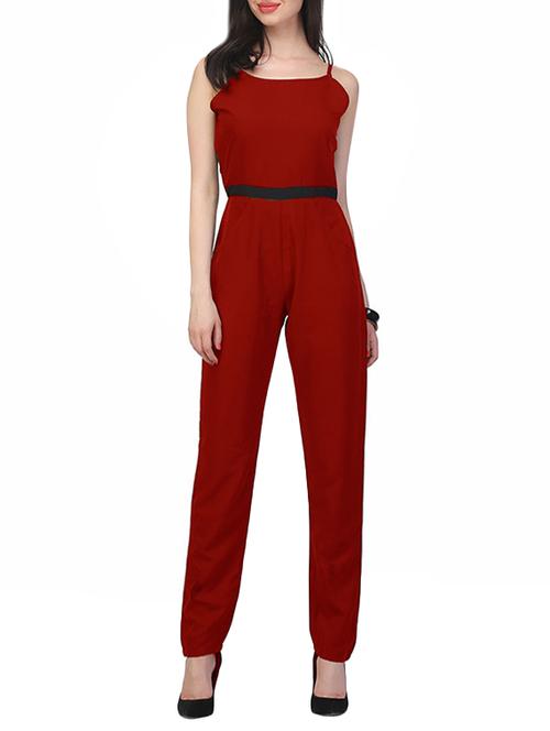 sleeveless full leg jumpsuit - 15367581 - Very Small Image - 1