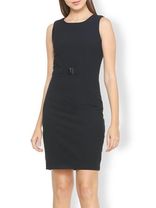 sleeveless belted dress - 15367675 - Very Small Image - 1