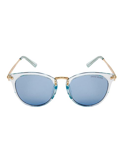 david blake blue round uv protected sunglass - 15367761 - Very Small Image - 1