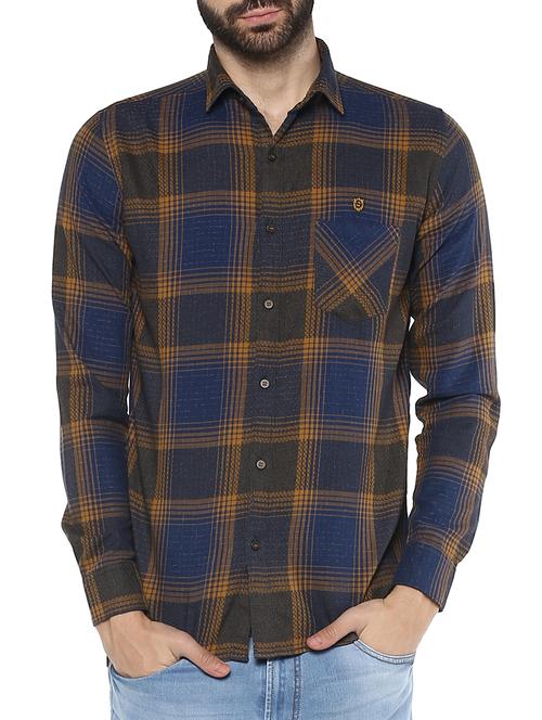 multi colored cotton casual shirt - 15367871 - Very Small Image - 1