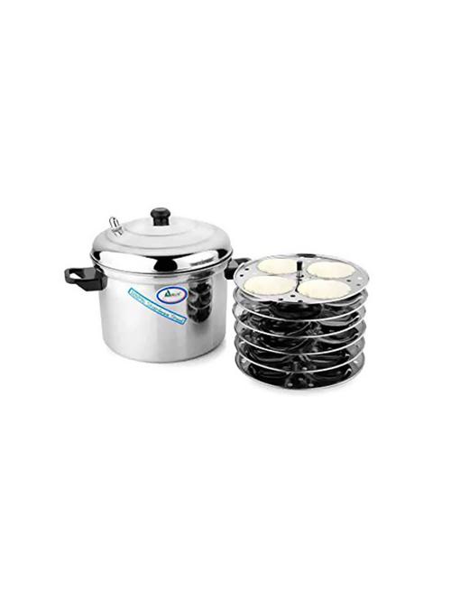 airan 6 plates stainless steel idly cooker - 24 idlis - 15372117 - Very Small Image - 1