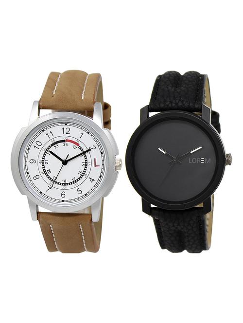 lorem  lr14-24 boy's leather wrist watch - 15374999 - Very Small Image - 1