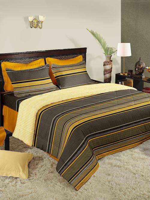cotton double comforter (super silken filling - 100% cotton fabric) - 15380914 - Very Small Image - 1