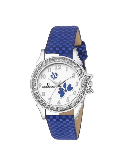 decode lr71 blue matrix gem studded analog watch - 15382772 - Very Small Image - 1