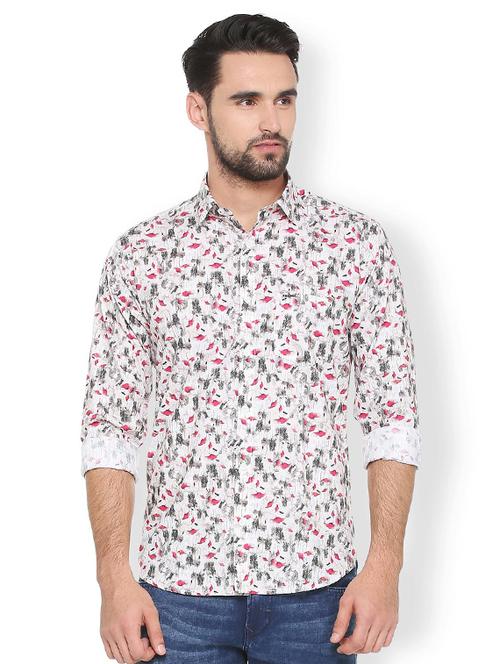 multicolored cotton casual shirt - 15384834 - Very Small Image - 1