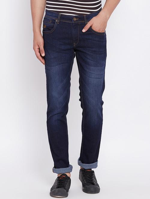 blue denim washed jeans - 15386628 - Very Small Image - 1