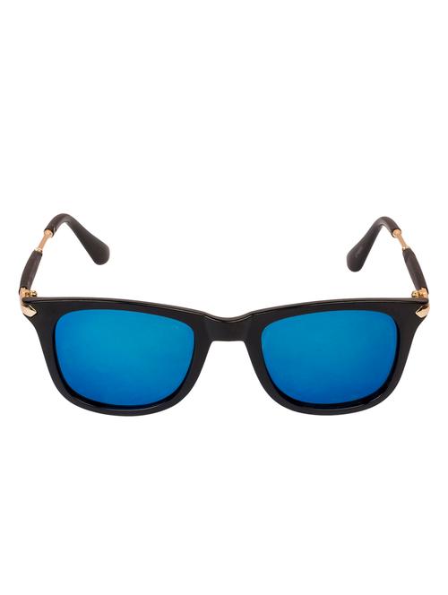 arzonai stone boss mirrored wayfarer shape uv protection sunglasses for men & women [ma-038-s13 ] - 15387463 - Very Small Image - 1