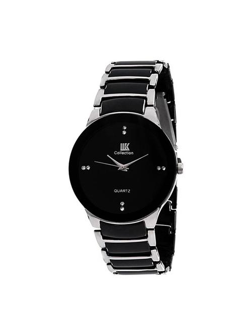 ik collection black dial analogue men's watch - 15392169 - Very Small Image - 1