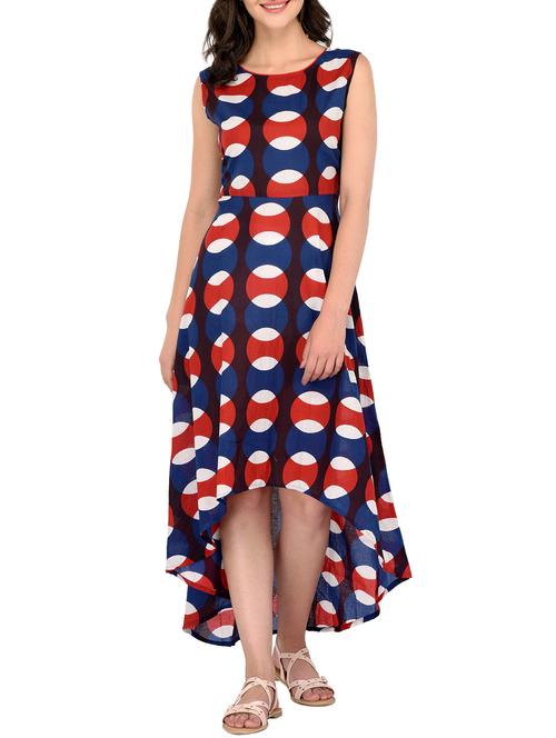 printed high-low kurta - 15392238 - Very Small Image - 1