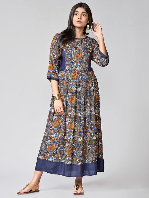 anarkali paisely kurta - 15393000 - Very Small Image - 1