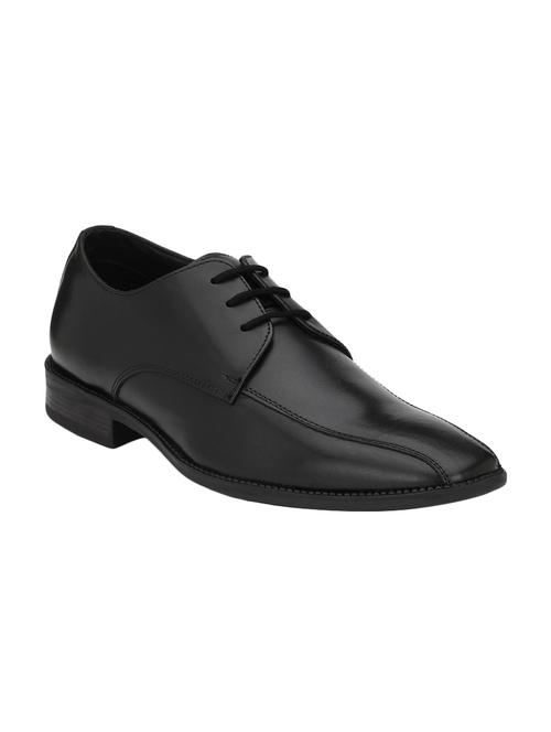 black leather lace-up oxfords - 15393377 - Very Small Image - 1