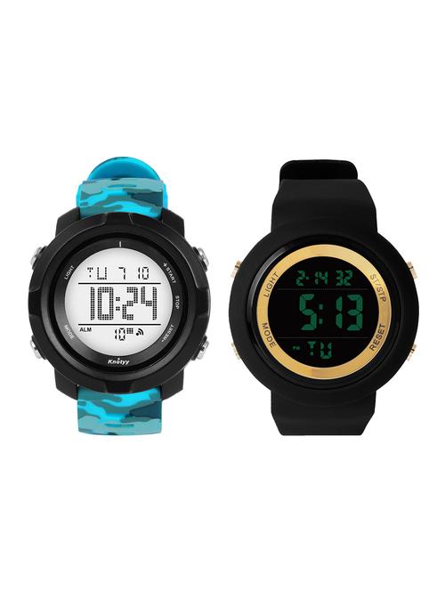 set of 2 digital watches -(knty-cmb-w-sw200-sw250) - 15393452 - Very Small Image - 1