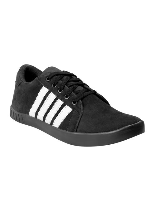 black suede lace up sneaker - 15393910 - Very Small Image - 1