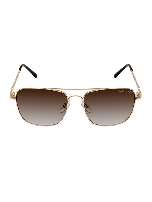 david blake brown rectangular gradient, uv protected sunglass - 15396033 - Very Small Image - 1